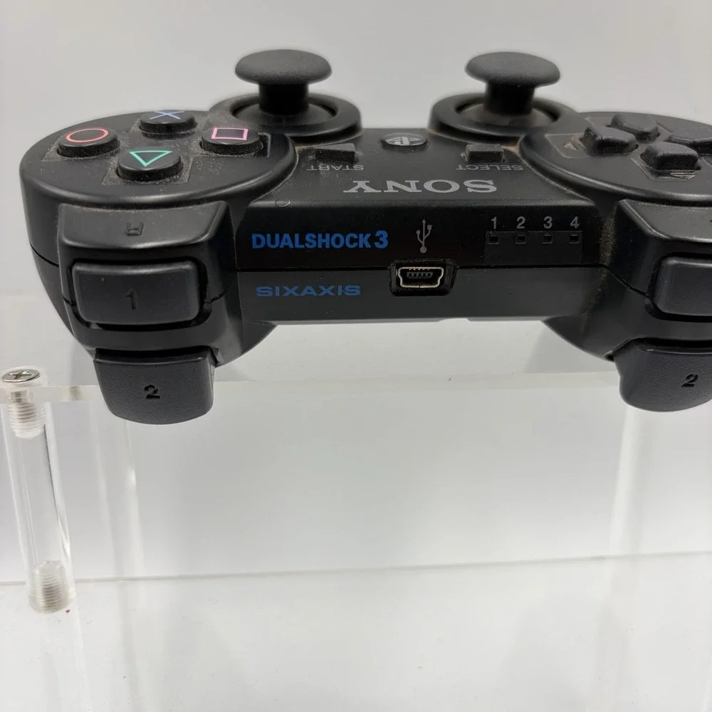 Sony Playstation 3 PS3 Genuine OEM Dualshock 3 Ps3 Black Controller Sixaxis